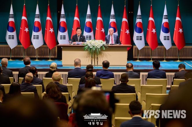 한·튀르키예 MOU 서명식 및 공동언론발표(대통령실)