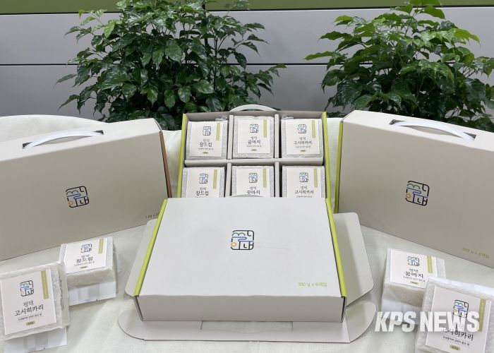 경기미 활용 프리미엄 소포장 선물 세트 출시
