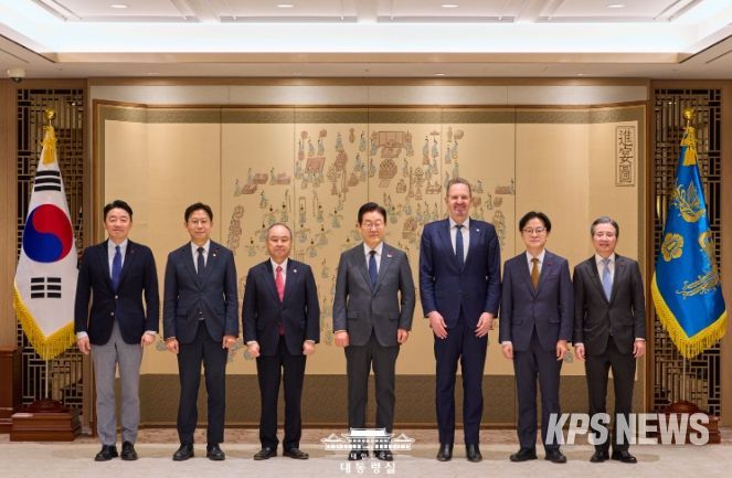 손정의 소프트뱅크회장 접견(대통령실)