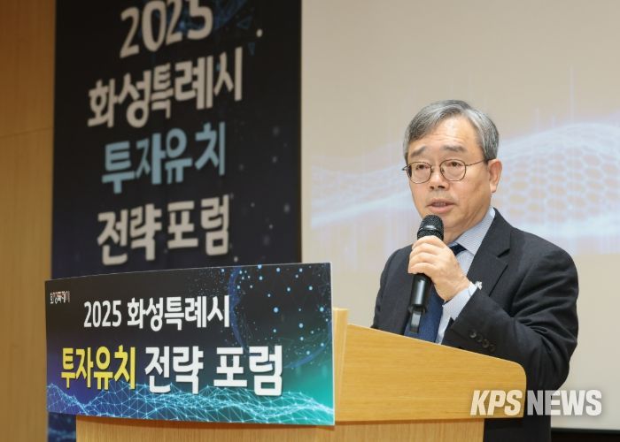 조승문 화성특례시 제2부시장이 인사말씀을 하고 있다