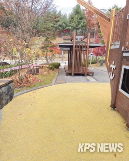 보물선어린이공원 고압세척 정비 완료