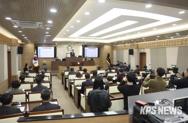 제259회 제2차 정례회 제2차 본회의 전경