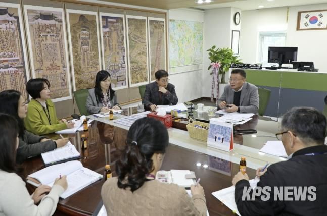 황규돈 신임 수원시 팔달구청장, 주요 업무보고회 개최