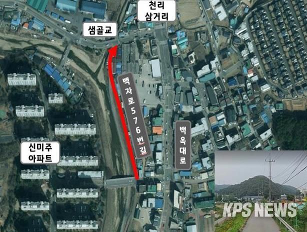 백자로 576번길 위치도