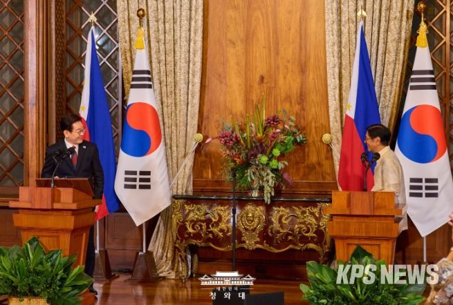 한·필리핀 공동언론발표(청와대)